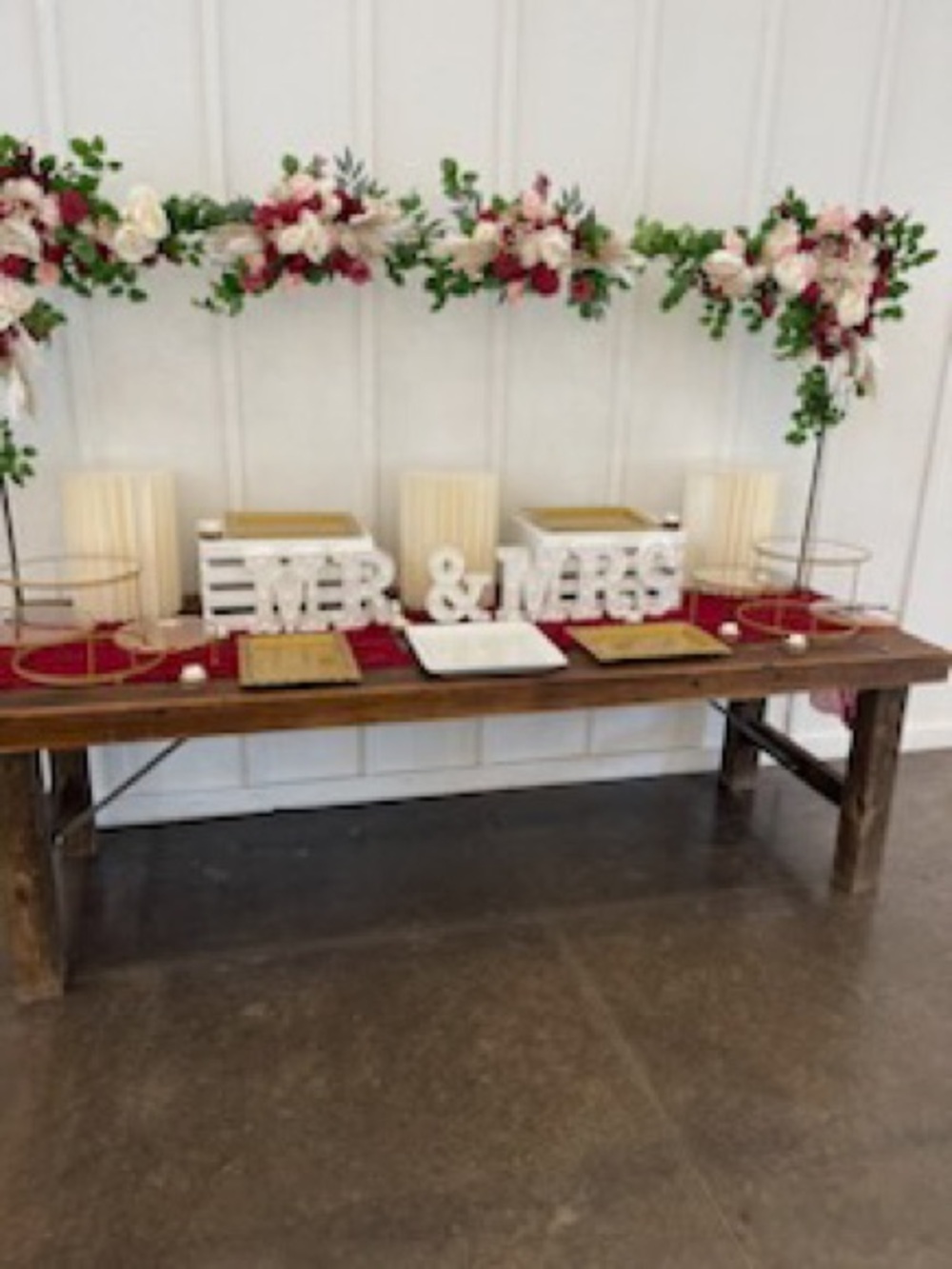 Handcrafted Floral Arch Garland